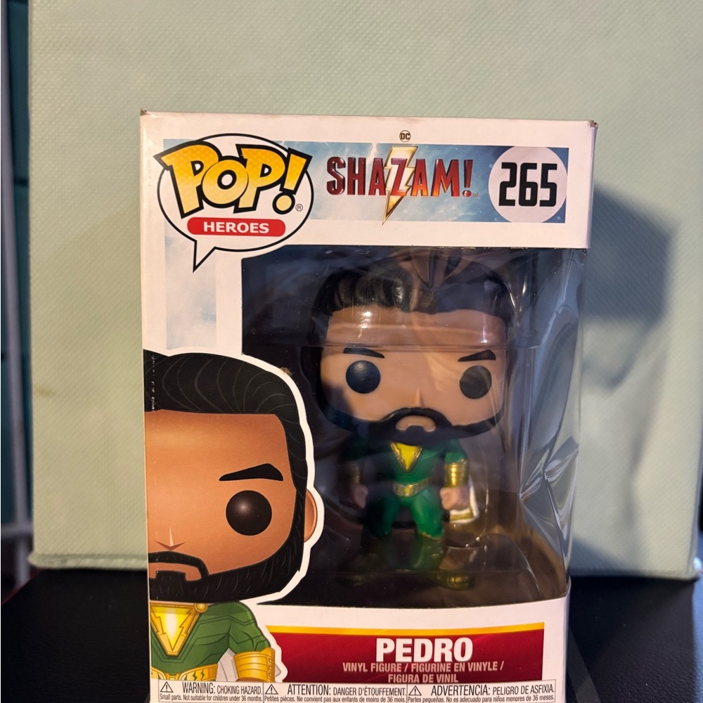 Funko Pop Pedro from Shazam! #265 Vinyl Figure